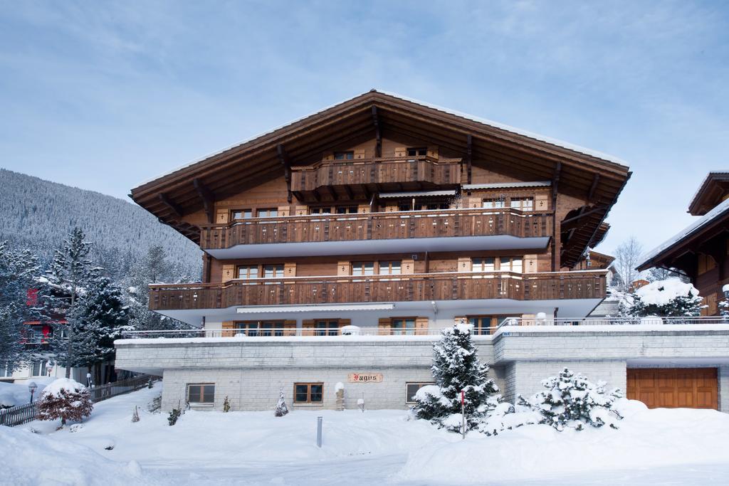 Mom - Alpine Boutique Apartments, Chalet Fagus, Terrace Studio 그린델발트 외부 사진